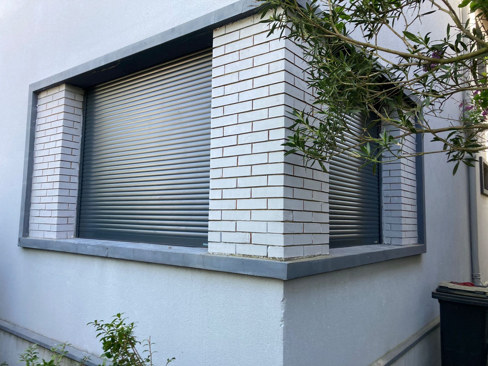 Volet roulant alu anthracite — Pessac